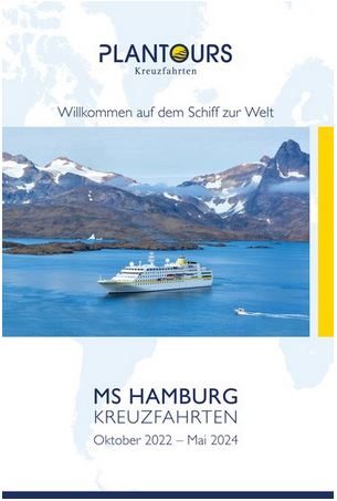Kreuzfahrten Kataloge kostenlos bestellen MS Hamburg von plantours