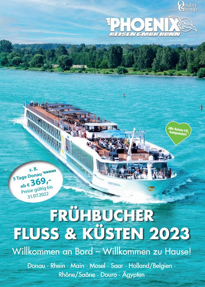 Flusskreuzfahrten Kataloge 2023 kostenlos bestellen von Phoenix Reisen Flusskreuzfahrten Kataloge 2023 kostenlos bestellen von Phoenix Reisen
