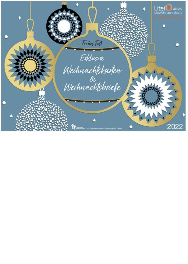 Weihnachtskarten Kataloge kostenlos bestellen von Litei Verlag