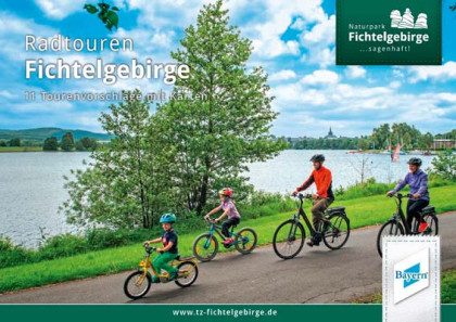 Titelseite Infobroschüre Radwandern Fichtelgebirge